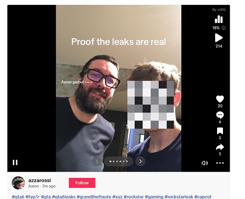 Video De Gta 6 Aaron Garbut Vazamento Filtrado Vazado Leaked