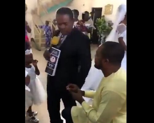SAD: Pastor Stopped Man From Proposing To Girlfriend During Another Man’s Wedding