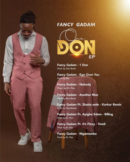 Download Mp3 Now: Fancy Gadam – One Don Ep (Full Album)