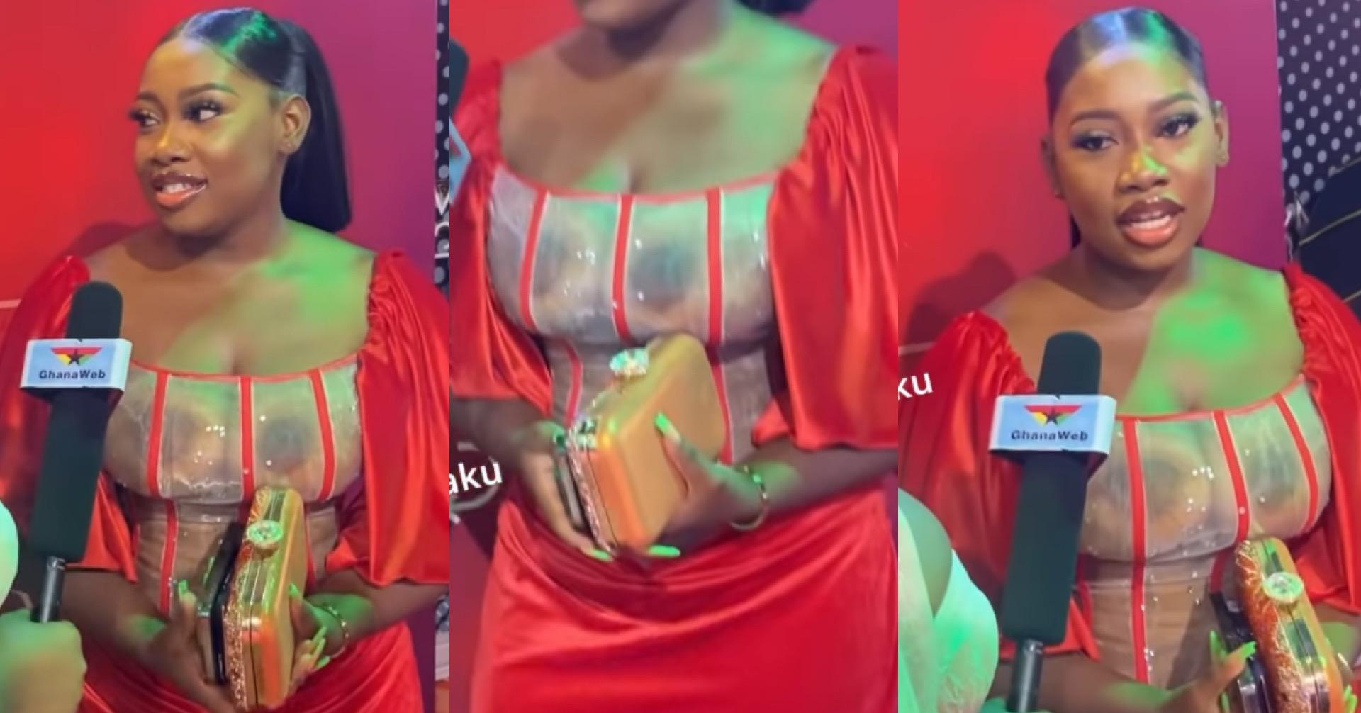 Hot Video Of Shugatiti Dress Half-Naked At Vgma [WATCH]