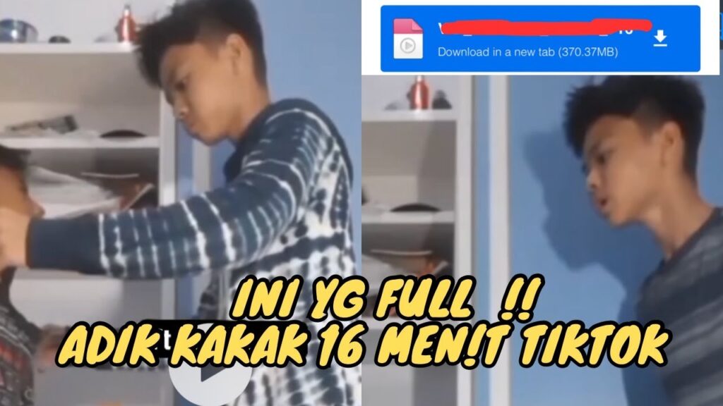 Kakak Adik Viral Video 16 Menit 17 44 Detik Twitter Telegram 