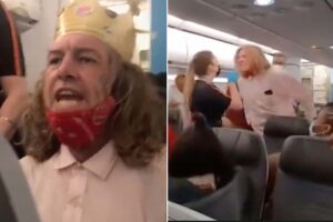 Burger King Hat Guy On Plane Video Twitter, Reddit