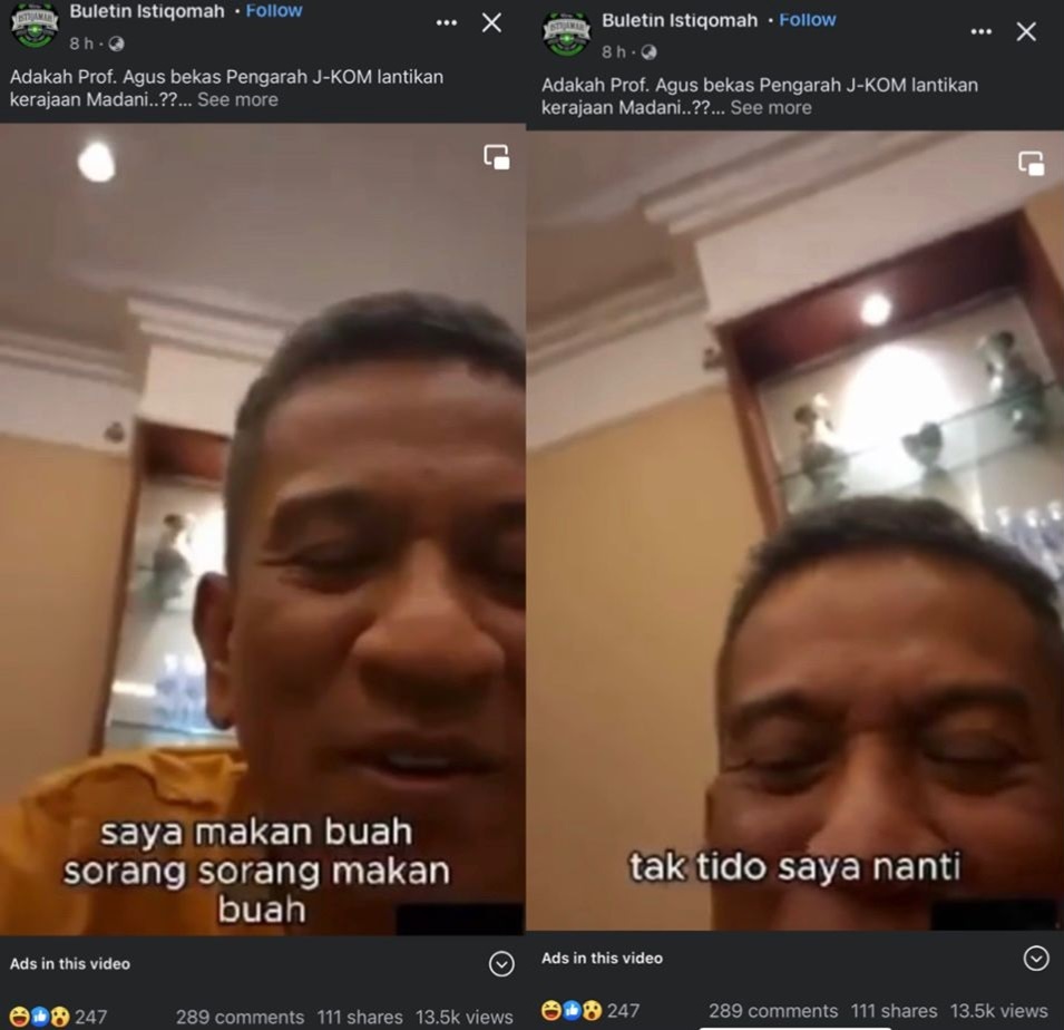 Prof Agus Dan Wahab Jkom Yusoff Video Viral Scandal Pengarah