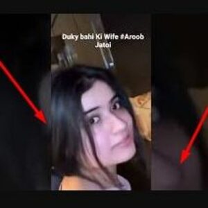Aroob Jatoi Viral Video Leaked Deep Fake Ducky Bhai Wife