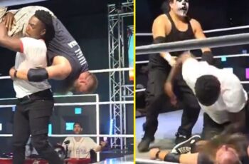 Raja Jackson Fight With Syko Stu Full Video Rampage Son